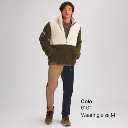 トップス Wool Blend Sherpa Pullover M Cloud 32717387~black_1738665128361_0.jpg