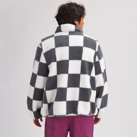 Stoic MTN Checker Sherpa Full-Zip Jacket - Men's - Clothing