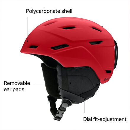 Smith Mission Helmet - Ski Smith Mission Helmet - Ski