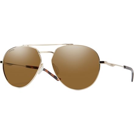 SMITH westgate aviator sunglasses Smith Westgate Sunglasses Silver Frame, Polarized Platinum  main image 2
