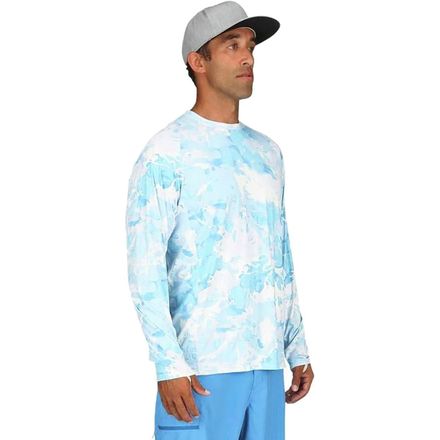 Simms SolarFlex Long-Sleeve Crewneck Print Shirt - Men's - Clothing