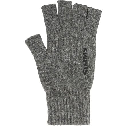 Simms Wool Half Finger Glove - Fishing