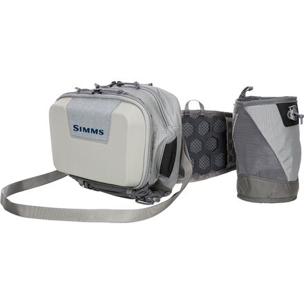 SIMMS 釣り用品 バッグ FLYWEIGHT HIP HYBRID SYSTEM グレー Simms Flyweight Hip Hybrid System - Travel