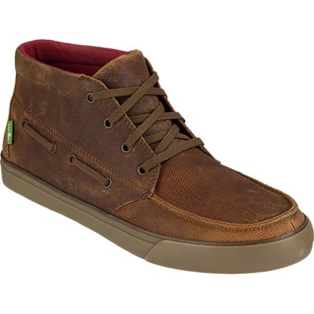 Men’s Brown High Top Sanuks Sanuk Cosmic Seas Mesh Mens Sandal (Brown) – Milo Snow and Skate main image 4
