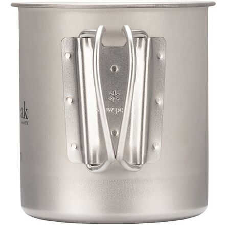 Snow Peak Titanium Single Wall Cup 600 - Hike & Camp