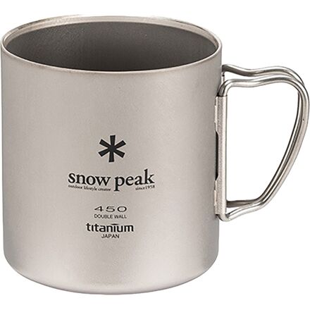 Snow Peak Titanium Double Wall Cup 450 - Hike & Camp