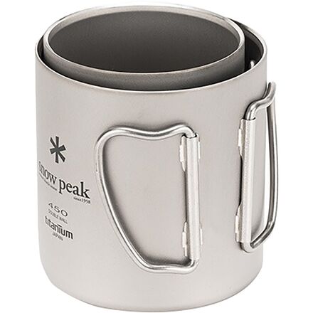 Snow Peak Titanium Double Wall Cup 450 - Hike & Camp
