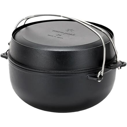 Snow Peak 26cm Cast Iron Oven - Hike & Camp