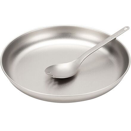 Snow Peak Trek Titanium Plate - Hike & Camp