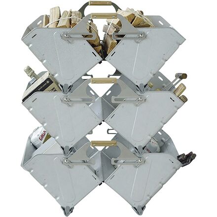 Snow Peak Stacking Metal Shelf Container - Hike & Camp