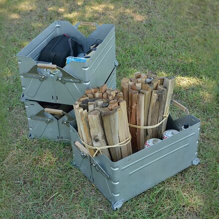 Peak Stacking ShelfContainer 50 オリーブ Peak Stacking ShelfContainer 50 オリーブ Peak Stacking