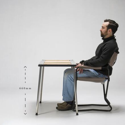 Snow Peak Gray Folding Chair - Hike & Camp
