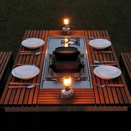 Snow Peak Garden Unit Table Set - Hike & Camp