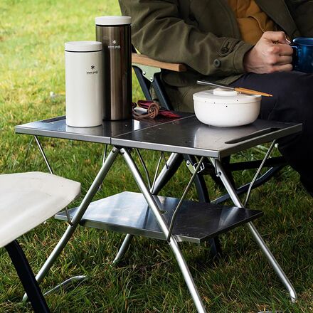 Snow Peak Stainless Steel MY Table - Hike & Camp