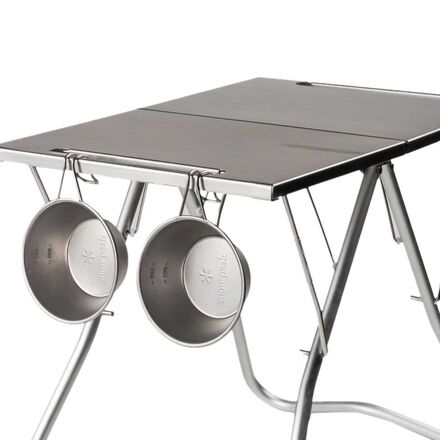 Snow Peak Stainless Steel MY Table - Hike & Camp