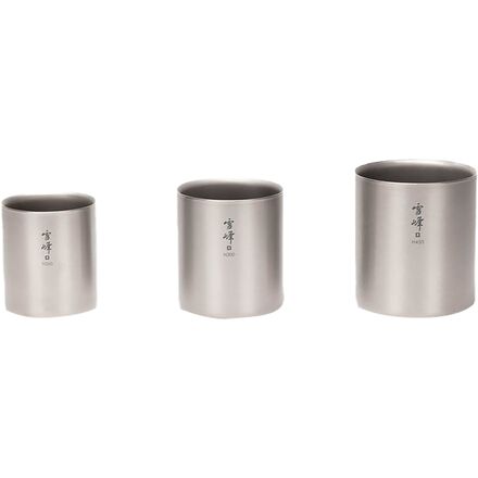 Snow Peak H450 Seppou Stacking Mug - Hike & Camp