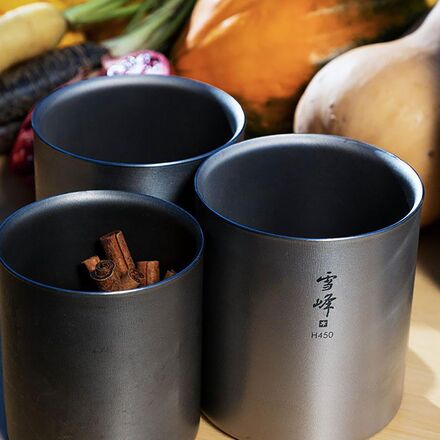 Snow Peak Tokyo Limited Edition - Mug Emboitable H200 - Bleu - Neuf