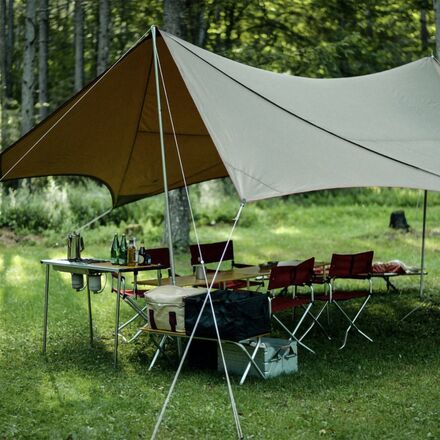 Snow Peak Shield Hexa Evo Pro HD Tarp - Hike & Camp
