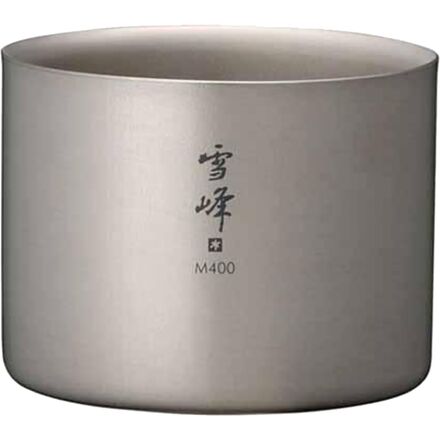 Snow Peak Ti-Double M400 Stacking Mug - Hike & Camp