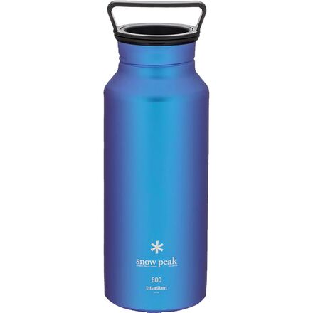 Snow Peak Titanium Aurora 27oz Bottle - Hike & Camp