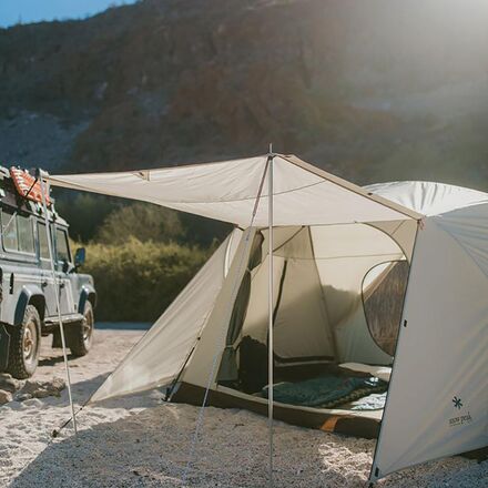 Snow Peak Alpha Breeze Tent: 4-Person 3-Season - Hike & Camp