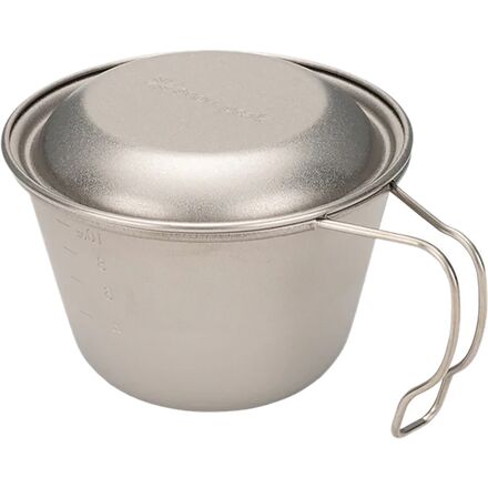 Snow Peak Deep Titanium Backpacker Cup + Lid - Hike & Camp