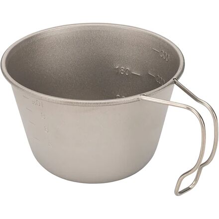 Snow Peak Deep Titanium Backpacker Cup + Lid - Hike & Camp