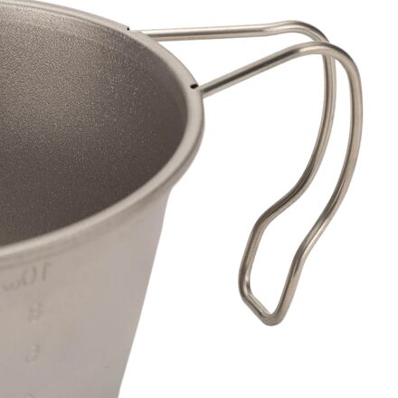 Snow Peak Deep Titanium Backpacker Cup + Lid - Hike & Camp