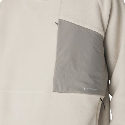 Snow Peak Double Face Fleece Hoodie - Clothing