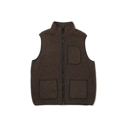 Snow Peak Recycled Wool Boa Vest - Clothing
