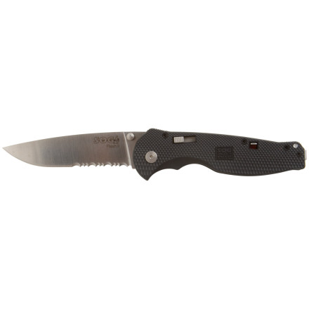 SOG ナイフ CTFSA-98 FLASH-2 CAMO TINI 1/2 SOG Flash II Assisted Opening Knife Black Zytel (3.5