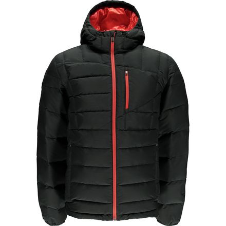 biord afrikansk chokolade Spyder Dolomite Hooded Down Jacket - Men's - Clothing