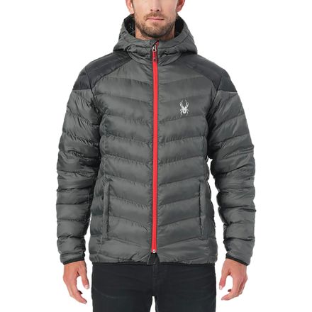 Spyder Geared Hooded Synthetic Down Jacket - Men's - Clothing