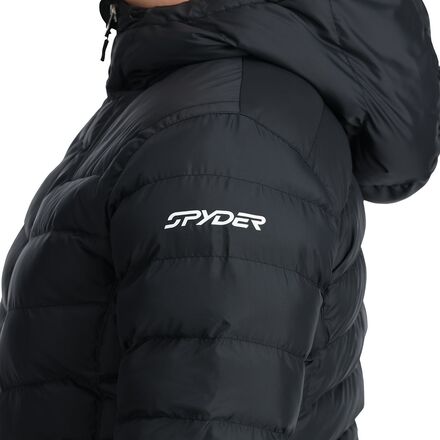 PEAK■WOMEN Silky Hood Middle Down Jacket■送料込 BLA.jpg