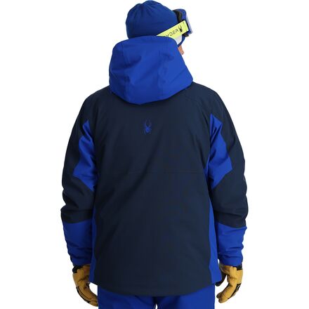 Spyder Men's Standard Contact Jacket, Ebony, Small Spyder Men\u0027s Contact Insulated Ski Jacket : : Fashion