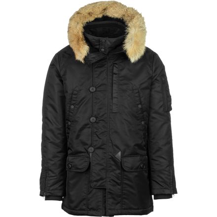 SPIEWAK N3-B Flight Satin Parka with Real Fur - Men's - Clothing