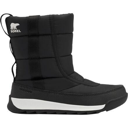 Sorel Youth Whitney II Puffy Mid Boot - 5 - Black