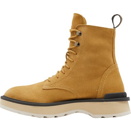 Sorel Brown and Tan Boots with Yellow Laces Sorel | Shoes | Sorel Womans Hiline Boots Laceup Combat  main image 4