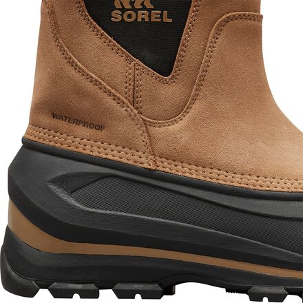 Sorel Buxton Pull On Waterproof Snow Boots Black Tan Brown Winter Delta Men 10.5 $_57.PNG?set_id=880000500F main image 2