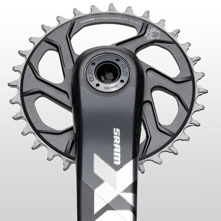 SRAM X01 Eagle DUB Crankset - Boost - Bike