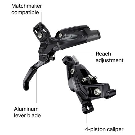 SRAM G2 RSC 前後 Amazon.com: SRAM G2 RSC Hydraulic Disc Brake Lever Assembly