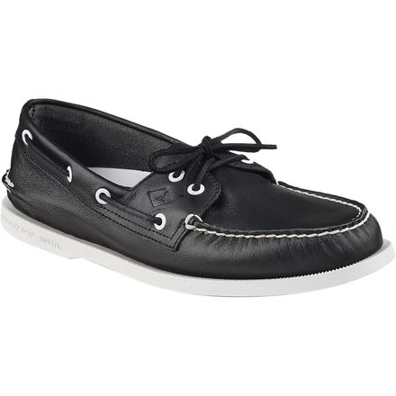 White Sole Boat Shoes