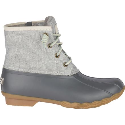 saltwater duck boots grey