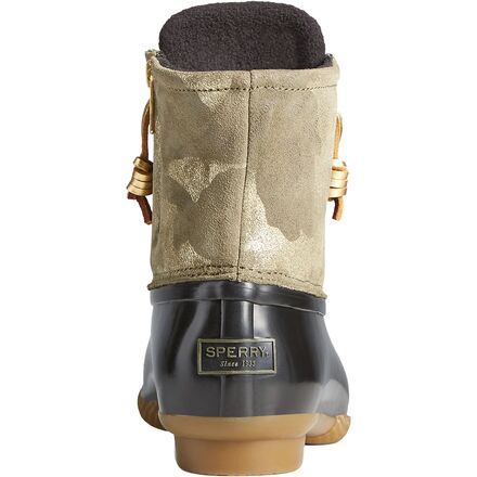 Sperry Top Sider Saltwater Metallic Camo Duck Boot Women s Footwear