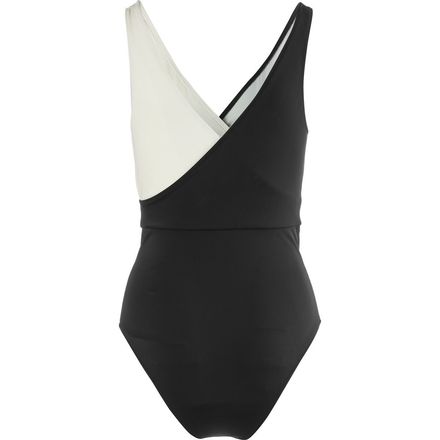 Solid Striped Ballerina One Piece Swimsuit Women s Clothing