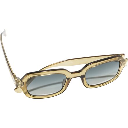 Sunski Lago Polarized Sunglasses/ Seaweed Forest Fade/Chunky square Frame/UV Lago – Sunski main image 4