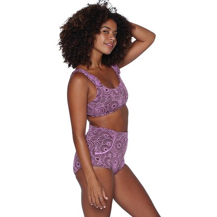 水着・ラッシュガード seea High Waist Bikini Bottom Georgia High Waist Bikini Bottom - Areia Gold - Seea