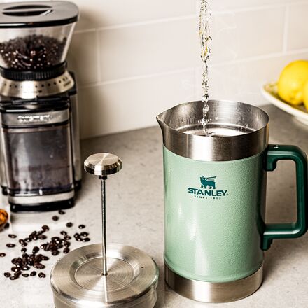 Stanley Classic Stay Hot Stainless Steel French Press 48 Oz - Hammertone  Green for sale online