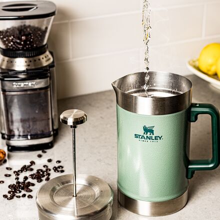 STANLEY] Stanley Classic Vacuum Coffee Press 1.4 L Green Camping Supplies