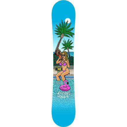 Stepchild Snowboards Sleazy Rider Snowboard - Snowboard